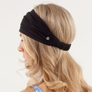 Lululemon Bang Buster Black Headband